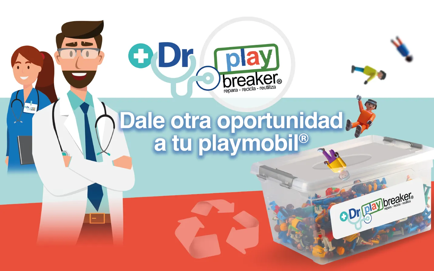 Dr PlayBraker: Dale otra oportunidad a tu playmobil