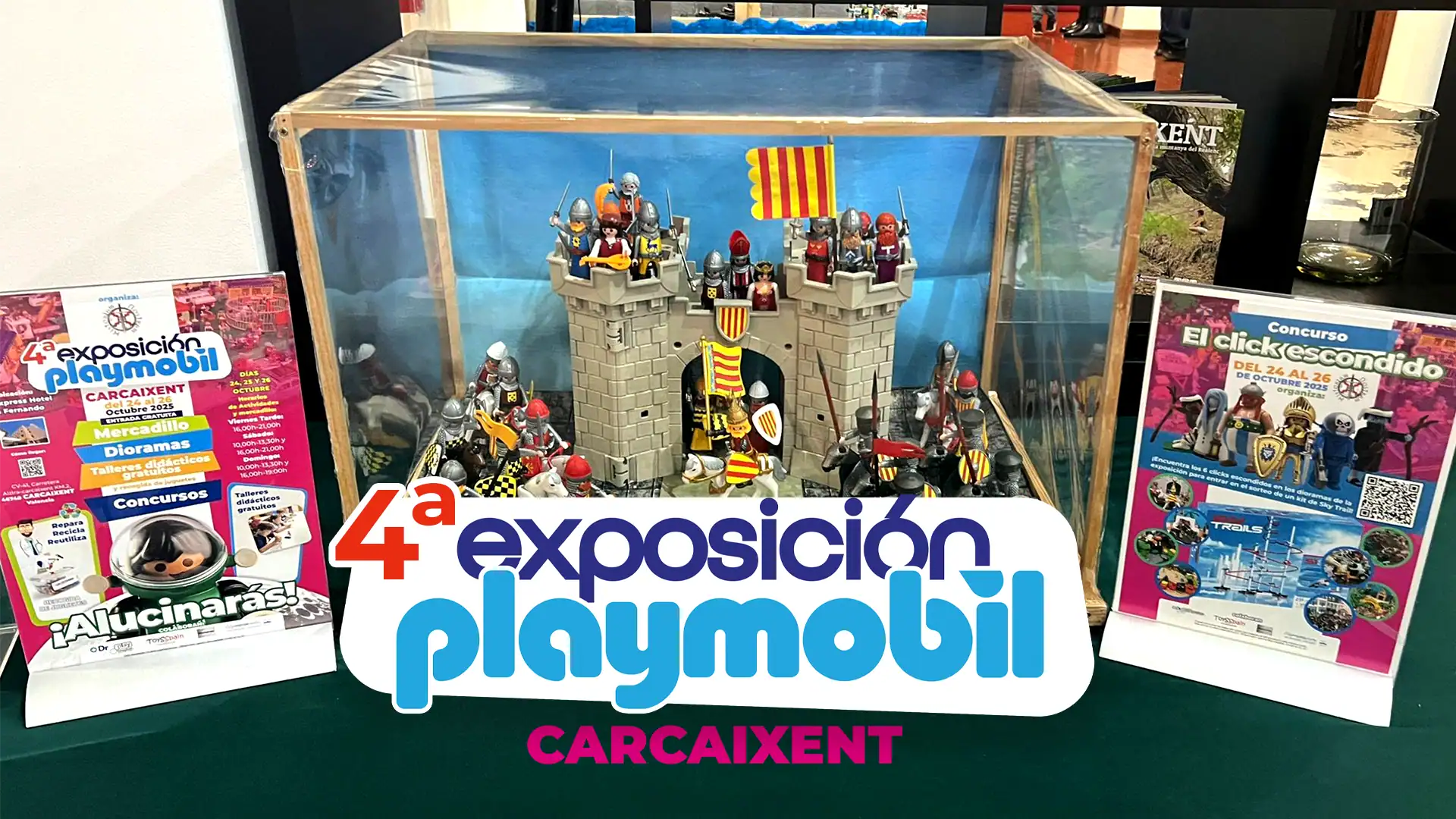 4º Exposición de Playmobil en Carcaixent: diversión en familia