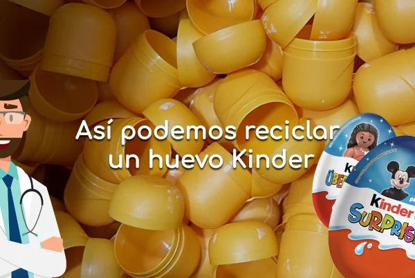 Así podemos reciclar un huevo Kinder
